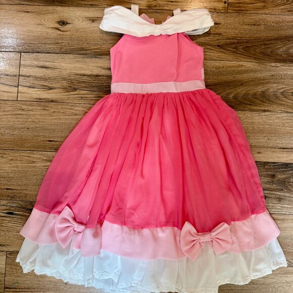 Taylor Joelle - Pink Cinderella Full Length Dress - Size 6 - Picture 2 of 5